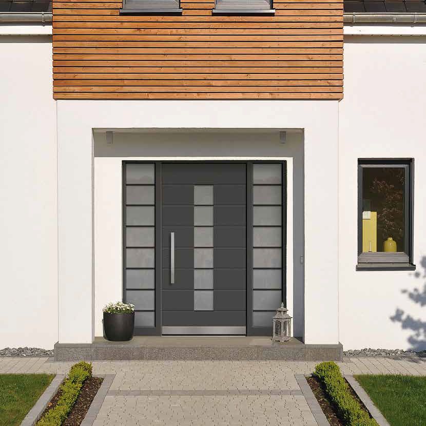 Holz-Aluminium-Haustüren von RELEBO Fensterbau GmbH in Schenefeld bei Hamburg