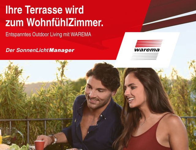 Aktion von WAREMA von RELEBO Fensterbau GmbH in Schenefeld bei Hamburg