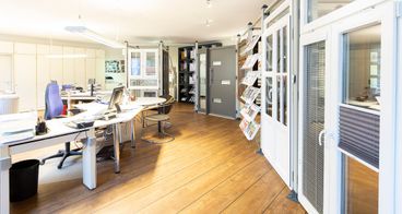 Standort und Ausstellung von RELEBO Fensterbau GmbH in Schenefeld bei Hamburg